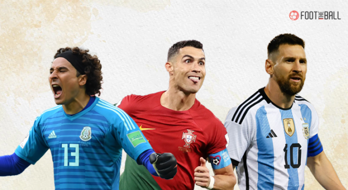 which player played the most world cups