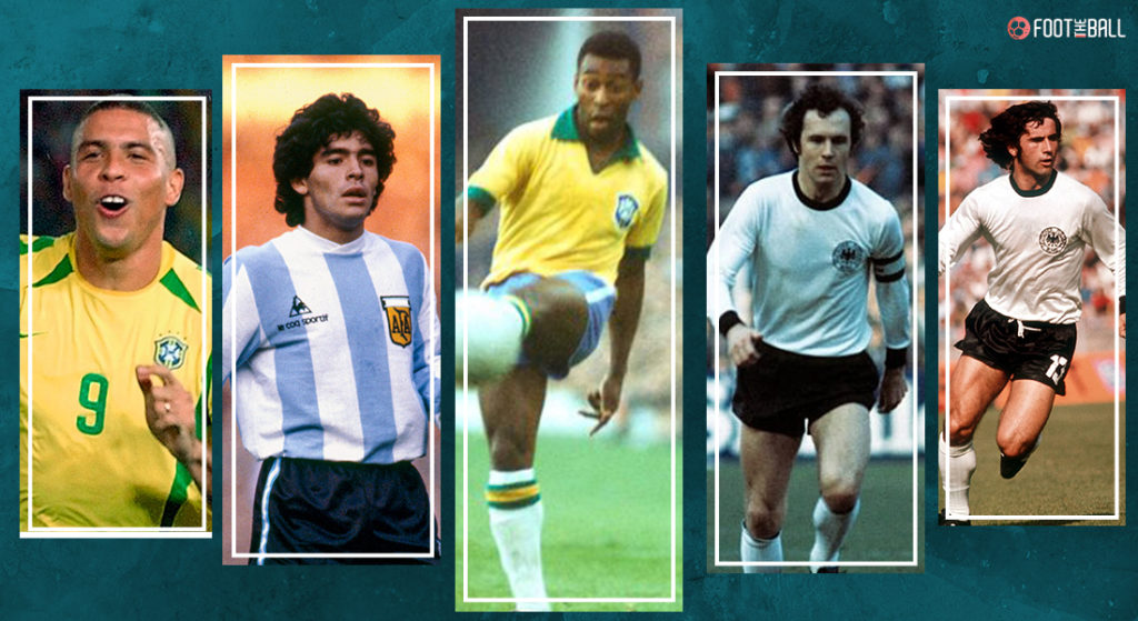 The Top 10 Players in FIFA World Cup History