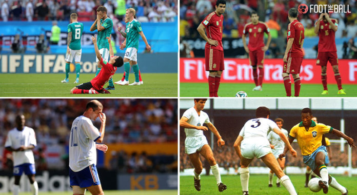 Most shocking exits in FIFA World Cup history