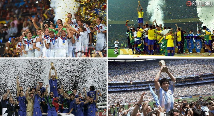 Teams with most World Cup final appearance