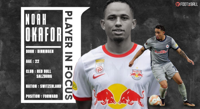 Noah Okafor Red Bull Salzburg