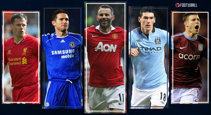 Gareth Barry, Ryan Giggs, David James. Here are the players with the most Premier League appearances in history