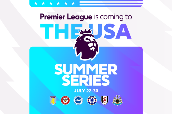 premier league summer tour schedule