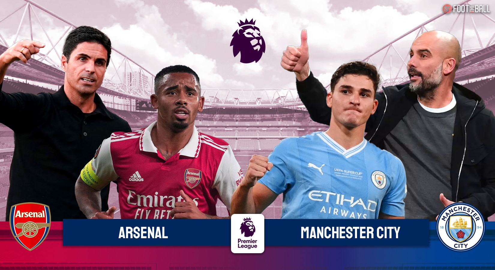 ARSENAL X MANCHESTER CITY: QUEM É MELHOR?