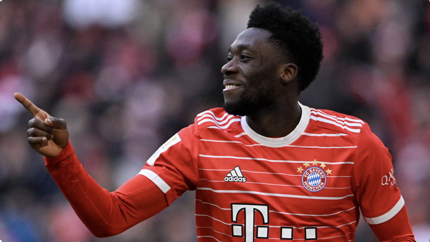 Alphonso Davies Bayern Munich Canada