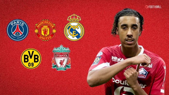 Leny Yoro Lille Transfer Potential Clubs