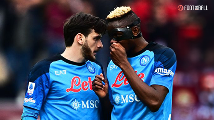 Victor Osimhen-Khvicha Kvaratskhelia agent spat Victor Osimhen-Khvicha Kvaratskhelia agent spat