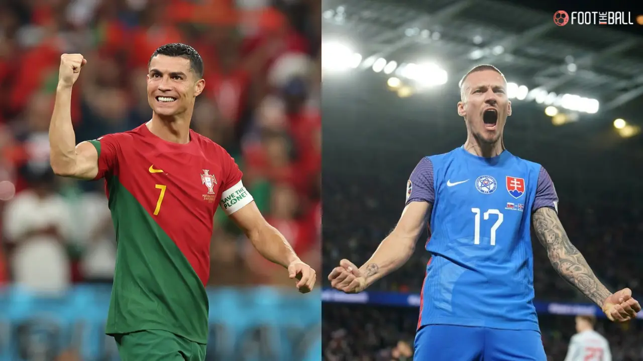 Časová os futbalového národného tímu Portugalska vs. Slovenského národného futbalového tímu