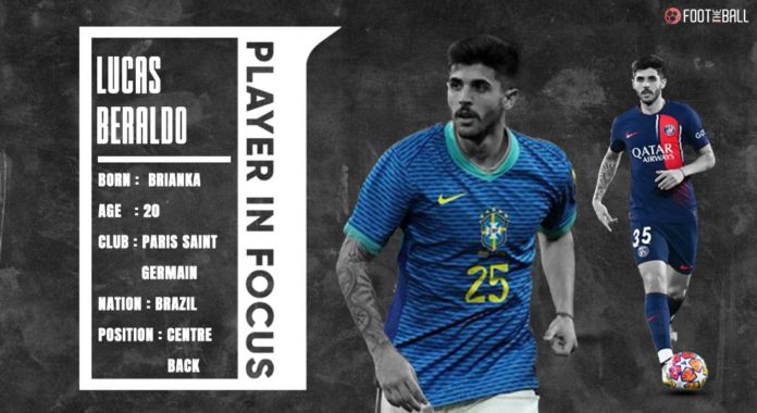 Lucas Beraldo PSG Brazil centre-back
