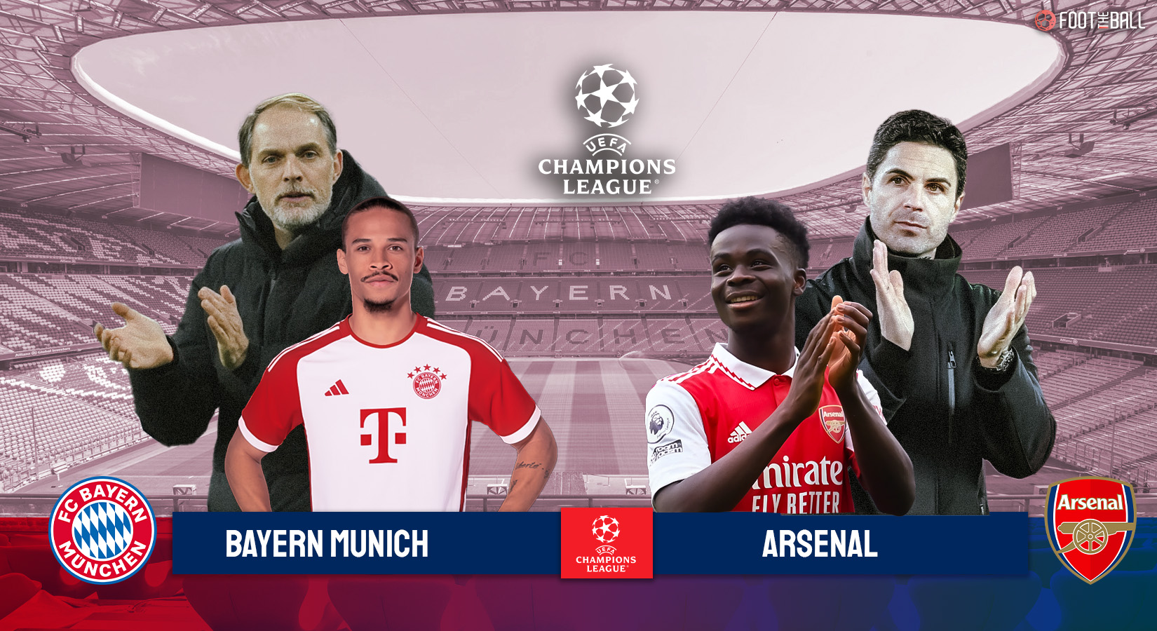 Bayern Munich vs Arsenal | Champions League | Quarter-Finals | 2nd Leg