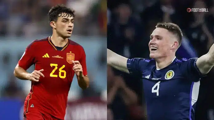 Spain national football team vs Scotland national football team stats
